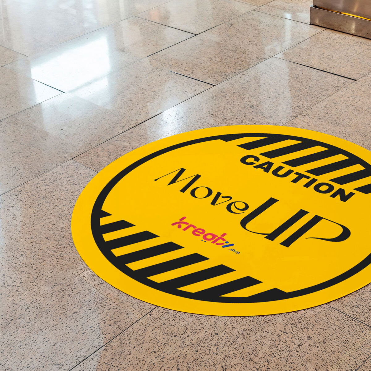 Indication Floor stickers