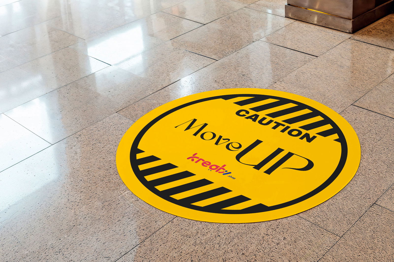 Indication Floor stickers