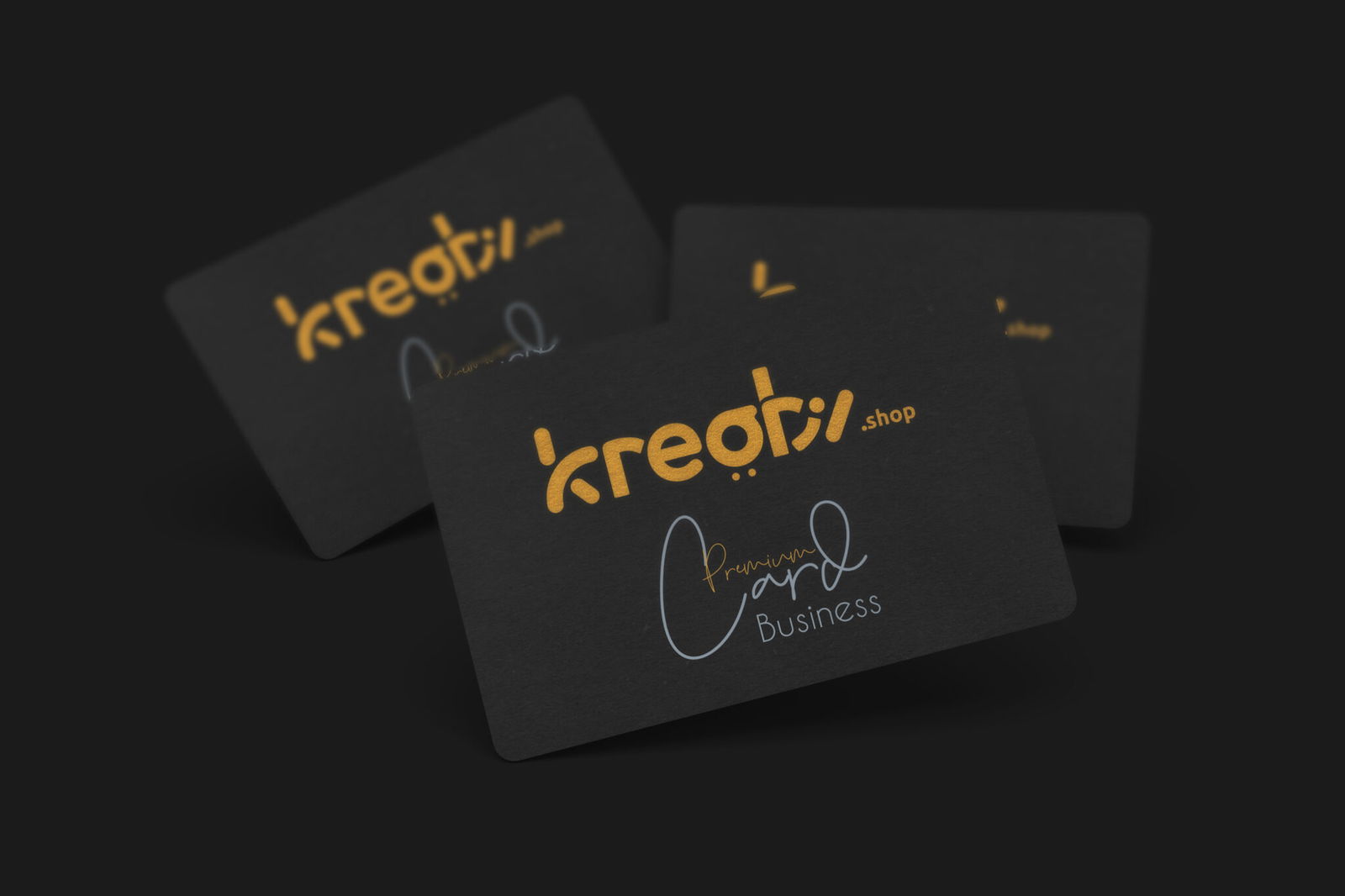 Premium business cards for professional networking with customizable designs