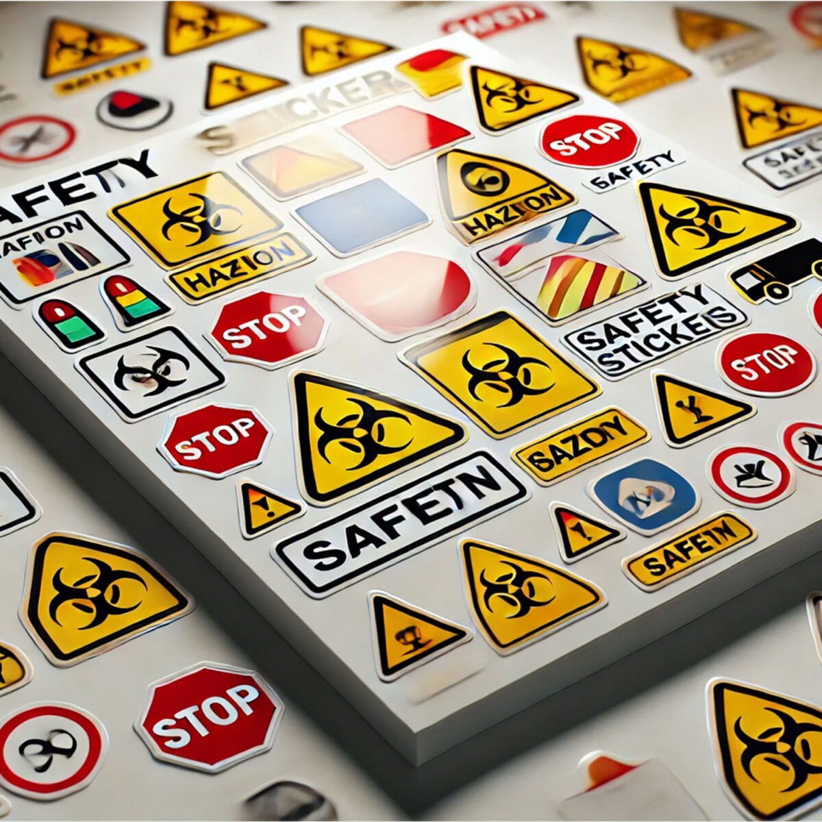 Safety stickers